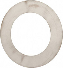 Made in USA - 0.006" Thick, 1-3/4" Inside x 2-3/4" OD, Round Shim - Uncoated 302/304 Stainless Steel - Industrial Tool & Supply