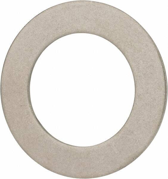 Made in USA - 0.09" Thick, 1-3/4" Inside x 2-3/4" OD, Round Shim - Uncoated 302/304 Stainless Steel - Industrial Tool & Supply