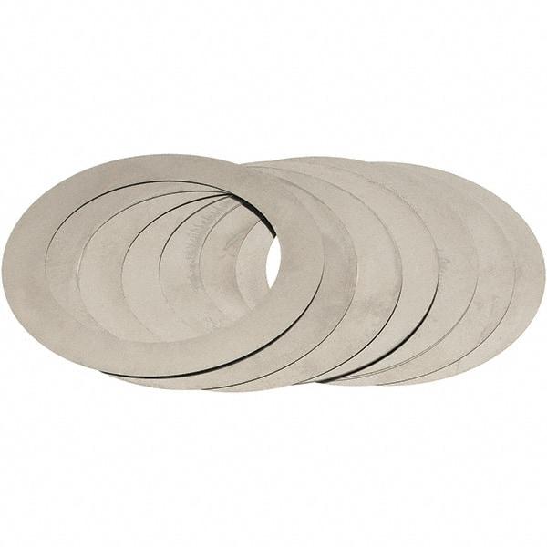 Made in USA - 0.003" Thick, 2" Inside x 2-3/4" OD, Round Shim - Uncoated 302/304 Stainless Steel - Industrial Tool & Supply
