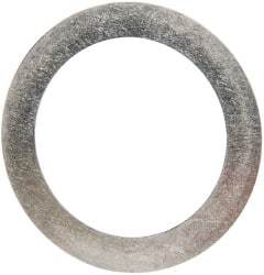 Made in USA - 0.03" Thick, 2" Inside x 2-3/4" OD, Round Shim - Uncoated 302/304 Stainless Steel - Industrial Tool & Supply
