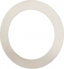 Made in USA - 0.005" Thick, 2" Inside x 2-3/4" OD, Round Shim - Uncoated 302/304 Stainless Steel - Industrial Tool & Supply