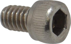 Value Collection - #8-32 UNC Hex Socket Drive, Socket Cap Screw - Grade 18-8 Stainless Steel, 1/4" Length Under Head - Industrial Tool & Supply