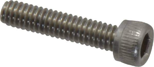 Value Collection - #8-32 UNC Hex Socket Drive, Socket Cap Screw - Grade 18-8 Stainless Steel, 3/4" Length Under Head - Industrial Tool & Supply