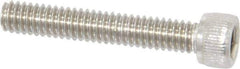 Value Collection - #8-32 UNC Hex Socket Drive, Socket Cap Screw - Grade 18-8 Stainless Steel, 1" Length Under Head - Industrial Tool & Supply
