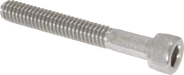 Value Collection - #8-32 UNC Hex Socket Drive, Socket Cap Screw - Grade 18-8 Stainless Steel, 1-1/4" Length Under Head - Industrial Tool & Supply