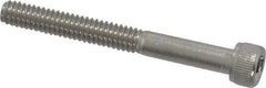 Value Collection - #8-32 UNC Hex Socket Drive, Socket Cap Screw - Grade 18-8 Stainless Steel, 1-1/2" Length Under Head - Industrial Tool & Supply