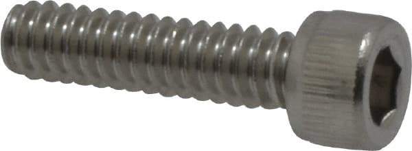 Value Collection - #10-24 UNC Hex Socket Drive, Socket Cap Screw - Grade 18-8 Stainless Steel, 3/4" Length Under Head - Industrial Tool & Supply