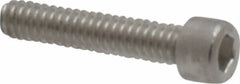 Value Collection - #0-80 UNF Hex Socket Drive, Socket Cap Screw - Grade 18-8 Stainless Steel, 5/16" Length Under Head - Industrial Tool & Supply