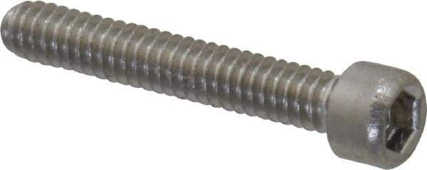 Value Collection - #0-80 UNF Hex Socket Drive, Socket Cap Screw - Grade 18-8 Stainless Steel, 3/8" Length Under Head - Industrial Tool & Supply