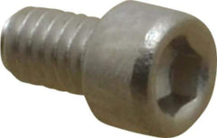 Value Collection - #1-72 UNF Hex Socket Drive, Socket Cap Screw - Grade 18-8 Stainless Steel, 1/8" Length Under Head - Industrial Tool & Supply