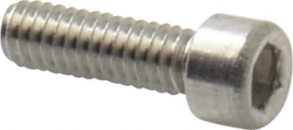 Value Collection - #1-72 UNF Hex Socket Drive, Socket Cap Screw - Grade 18-8 Stainless Steel, 1/4" Length Under Head - Industrial Tool & Supply