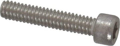 Value Collection - #1-72 UNF Hex Socket Drive, Socket Cap Screw - Grade 18-8 Stainless Steel, 3/8" Length Under Head - Industrial Tool & Supply