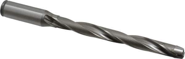 Kennametal - 14.29 to 14.5mm Diam, 10xD, 142.88mm Max Depth, 3/4" Shank Diam, 158.93mm Flute, 212.73mm OAL, Replaceable Tip Drill - KSEM0563 Insert, B Seat Size, Series KSEM - Industrial Tool & Supply