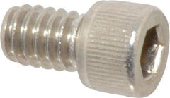 Value Collection - 1/4-20 UNC Hex Socket Drive, Socket Cap Screw - Grade 18-8 Stainless Steel, 3/8" Length Under Head - Industrial Tool & Supply
