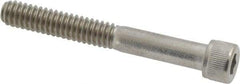 Value Collection - 1/4-20 UNC Hex Socket Drive, Socket Cap Screw - Grade 18-8 Stainless Steel, Partially Threaded, 2" Length Under Head - Industrial Tool & Supply