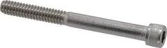 Value Collection - 1/4-20 UNC Hex Socket Drive, Socket Cap Screw - Grade 18-8 Stainless Steel, Partially Threaded, 2-1/2" Length Under Head - Industrial Tool & Supply