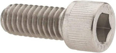 Value Collection - 5/16-18 UNC Hex Socket Drive, Socket Cap Screw - Grade 18-8 Stainless Steel, Fully Threaded, 3/4" Length Under Head - Industrial Tool & Supply