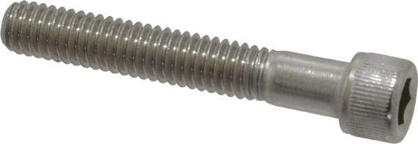 Value Collection - 5/16-18 UNC Hex Socket Drive, Socket Cap Screw - Grade 18-8 Stainless Steel, Partially Threaded, 2" Length Under Head - Industrial Tool & Supply