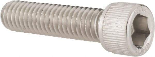 Value Collection - 3/8-16 UNC Hex Socket Drive, Socket Cap Screw - Grade 18-8 Stainless Steel, Fully Threaded, 1-1/2" Length Under Head - Industrial Tool & Supply