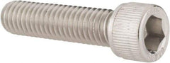 Value Collection - 3/8-16 UNC Hex Socket Drive, Socket Cap Screw - Grade 18-8 Stainless Steel, Fully Threaded, 1-1/2" Length Under Head - Industrial Tool & Supply