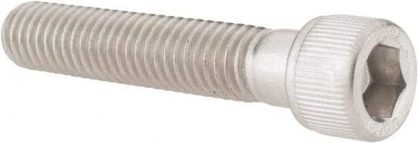 Value Collection - 3/8-16 UNC Hex Socket Drive, Socket Cap Screw - Grade 18-8 Stainless Steel, Partially Threaded, 2" Length Under Head - Industrial Tool & Supply