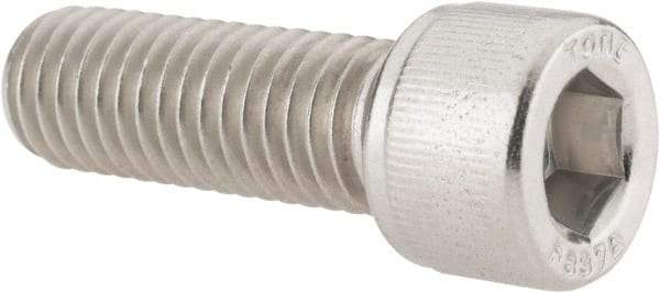 Value Collection - 1/2-13 UNC Hex Socket Drive, Socket Cap Screw - Grade 18-8 Stainless Steel, Fully Threaded, 1-1/2" Length Under Head - Industrial Tool & Supply