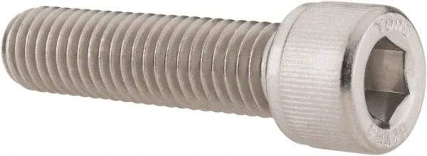Value Collection - 1/2-13 UNC Hex Socket Drive, Socket Cap Screw - Grade 18-8 Stainless Steel, Fully Threaded, 2" Length Under Head - Industrial Tool & Supply