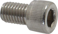 Value Collection - 1/4-28 UNF Hex Socket Drive, Socket Cap Screw - Grade 18-8 Stainless Steel, 3/8" Length Under Head - Industrial Tool & Supply