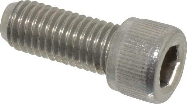 Value Collection - 1/4-28 UNF Hex Socket Drive, Socket Cap Screw - Grade 18-8 Stainless Steel, 5/8" Length Under Head - Industrial Tool & Supply