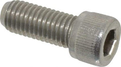 Value Collection - 1/4-28 UNF Hex Socket Drive, Socket Cap Screw - Grade 18-8 Stainless Steel, 5/8" Length Under Head - Industrial Tool & Supply