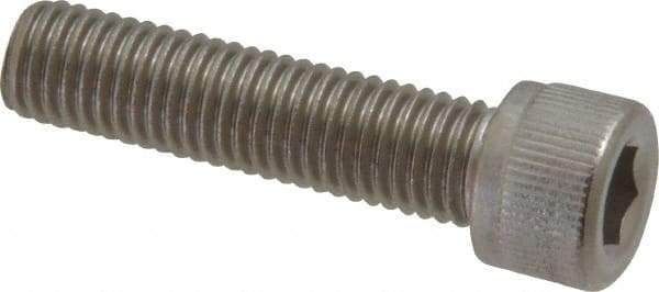 Value Collection - 1/4-28 UNF Hex Socket Drive, Socket Cap Screw - Grade 18-8 Stainless Steel, 1" Length Under Head - Industrial Tool & Supply