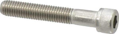 Value Collection - 1/4-28 UNF Hex Socket Drive, Socket Cap Screw - Grade 18-8 Stainless Steel, 1-1/2" Length Under Head - Industrial Tool & Supply