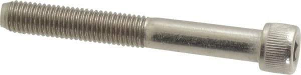 Value Collection - 1/4-28 UNF Hex Socket Drive, Socket Cap Screw - Grade 18-8 Stainless Steel, 2" Length Under Head - Industrial Tool & Supply