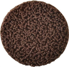 Made in USA - 1-1/2" Disc Diam, 180 Grit, Aluminum Oxide Quick Change Disc - Type R Attaching System, Coated, Brown, Very Fine Grade - Industrial Tool & Supply