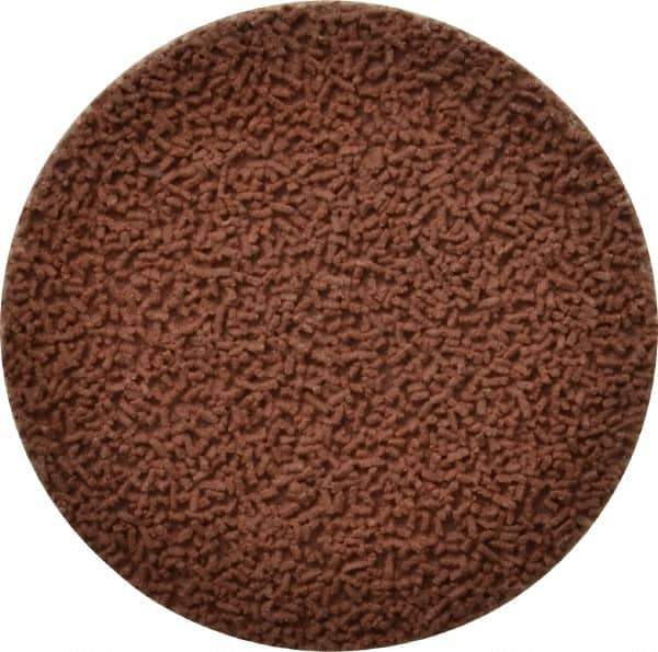 Made in USA - 2" Disc Diam, 320 Grit, Aluminum Oxide Quick Change Disc - Type R Attaching System, Coated, Brown, Extra Fine Grade - Industrial Tool & Supply