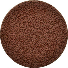 Made in USA - 2" Disc Diam, 320 Grit, Aluminum Oxide Quick Change Disc - Type R Attaching System, Coated, Brown, Extra Fine Grade - Industrial Tool & Supply