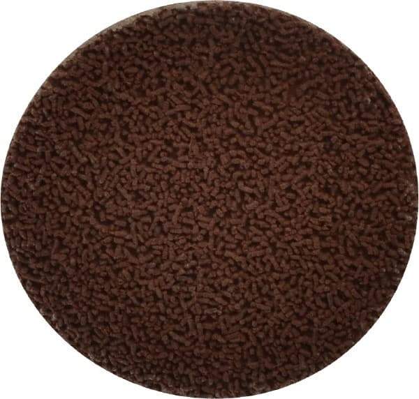 Made in USA - 2" Disc Diam, 600 Grit, Aluminum Oxide Quick Change Disc - Type R Attaching System, Coated, Brown, Super Fine Grade - Industrial Tool & Supply