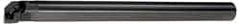 Hertel - 1.47" Min Bore Diam, 14" OAL, 1-1/4" Shank Diam, A-MCLN Indexable Boring Bar - CN.. Insert, Screw or Clamp Holding Method - Industrial Tool & Supply