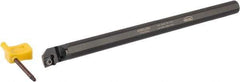 Hertel - 0.77" Min Bore Diam, 10" OAL, 5/8" Shank Diam, A-SCLP Indexable Boring Bar - CP.. 32.52 Insert, Screw Holding Method - Industrial Tool & Supply