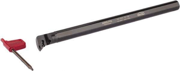 Hertel - 0.73" Min Bore Diam, 8" OAL, 1/2" Shank Diam, A-SDUP Indexable Boring Bar - DP.. 21.51 Insert, Screw Holding Method - Industrial Tool & Supply