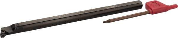 Hertel - 0.48" Min Bore Diam, 6" OAL, 3/8" Shank Diam, A-SWLP Indexable Boring Bar - WP.. 21.51 Insert, Screw Holding Method - Industrial Tool & Supply