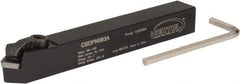 Hertel - CSDP, Neutral Cut, 1/2" Shank Height x 1/2" Shank Width, Positive Rake Indexable Turning Toolholder - 4" OAL, SP.. 322 Insert Compatibility, Series Clamp Type - Industrial Tool & Supply