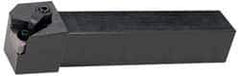 Hertel - MTFN, Left Hand Cut, 0° Lead Angle, 1" Shank Height x 1" Shank Width, Negative Rake Indexable Turning Toolholder - 6" OAL, TN..33. Insert Compatibility, Series Multi-Option - Industrial Tool & Supply