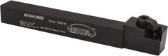 Hertel - MTAN, Left Hand Cut, 3° Lead Angle, 1/2" Shank Height x 1/2" Shank Width, Negative Rake Indexable Turning Toolholder - 4-1/2" OAL, TN..22. Insert Compatibility, Series Multi-Option - Industrial Tool & Supply