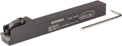 Hertel - MTCN, Neutral Cut, 0° Lead Angle, 1/2" Shank Height x 1/2" Shank Width, Negative Rake Indexable Turning Toolholder - 4-1/2" OAL, TN..33. Insert Compatibility, Series Multi-Option - Industrial Tool & Supply