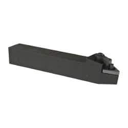 Hertel - MTEN, Neutral Cut, 0° Lead Angle, 5/8" Shank Height x 5/8" Shank Width, Negative Rake Indexable Turning Toolholder - 4-1/2" OAL, TN..33. Insert Compatibility, Series Multi-Option - Industrial Tool & Supply