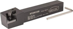 Hertel - MTGN, Right Hand Cut, 3° Lead Angle, 5/8" Shank Height x 5/8" Shank Width, Negative Rake Indexable Turning Toolholder - 4-1/2" OAL, TN..33. Insert Compatibility, Series Multi-Option - Industrial Tool & Supply