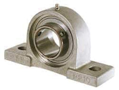 Value Collection - 8-1/8" OAL2-Bolt Base Mount - Stainless Steel - Industrial Tool & Supply