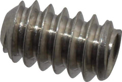 Value Collection - #4-40 UNC, 3/16" OAL, Cup Point Set Screw - Grade 18-8 Stainless Steel, 0.05" Key - Industrial Tool & Supply