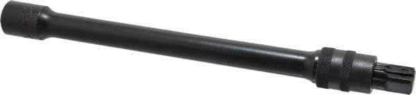 Proto - 1/2" Drive Impact Locking Socket Extension - 10" OAL, Black Oxide Finish - Industrial Tool & Supply